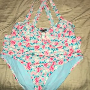 Joe Boxer High Waisted Swimsuit